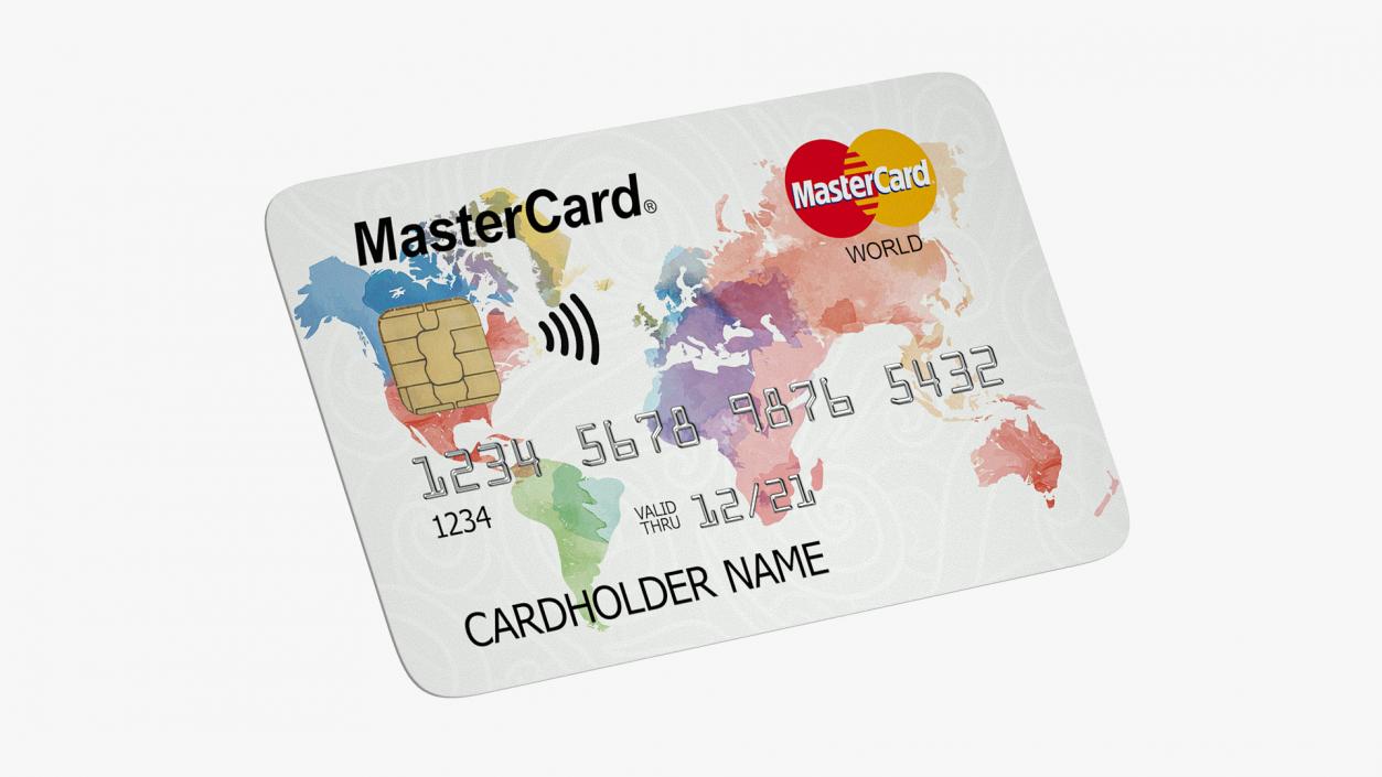 3D model Credit Cards Collection 4