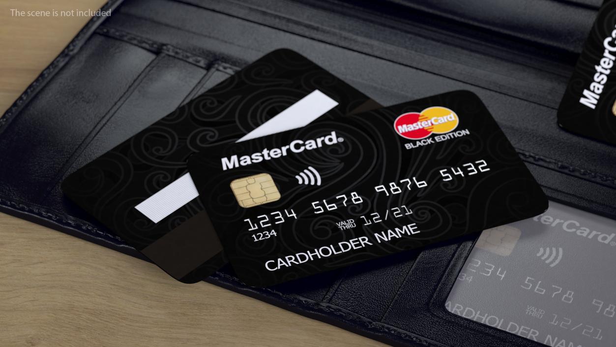 3D model Credit Cards Collection 4