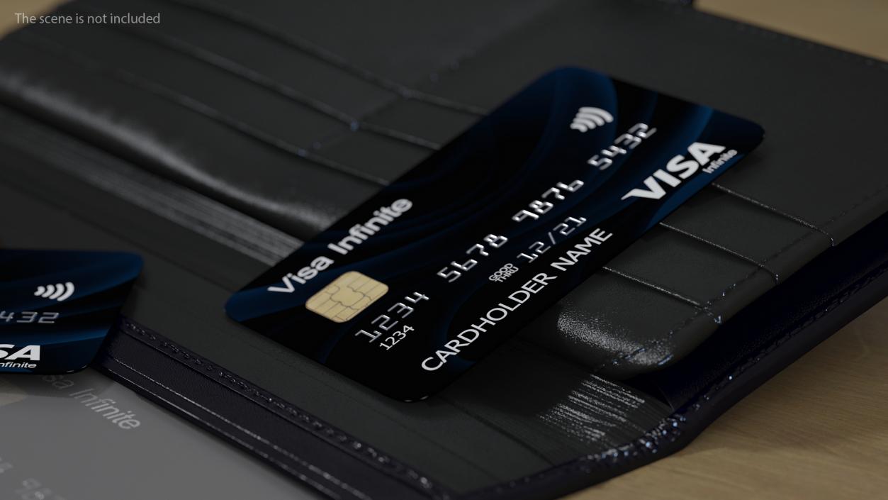 3D model Credit Cards Collection 4