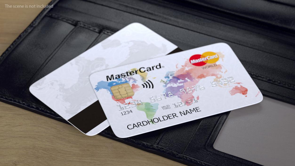 3D model Credit Cards Collection 4