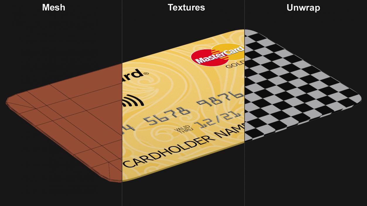 3D model Credit Cards Collection 4