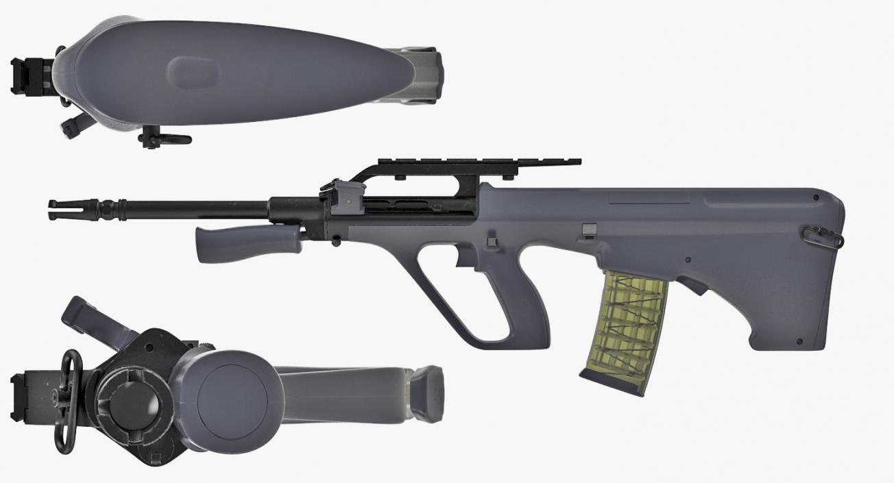 Steyr AUG A2 3D