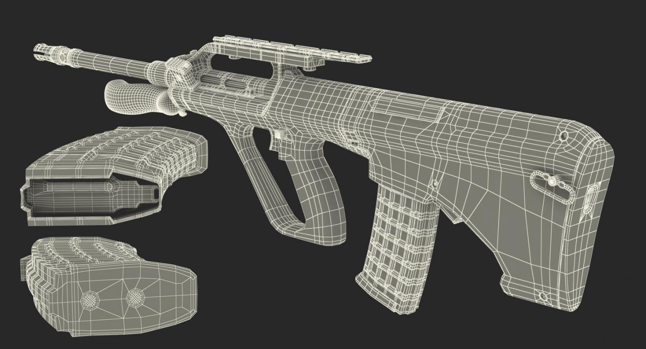 Steyr AUG A2 3D