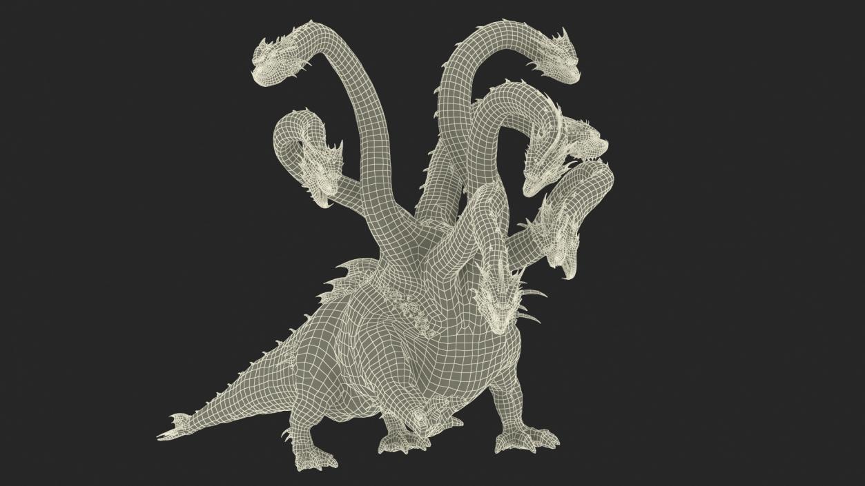 Hydra Rigged 2 3D model