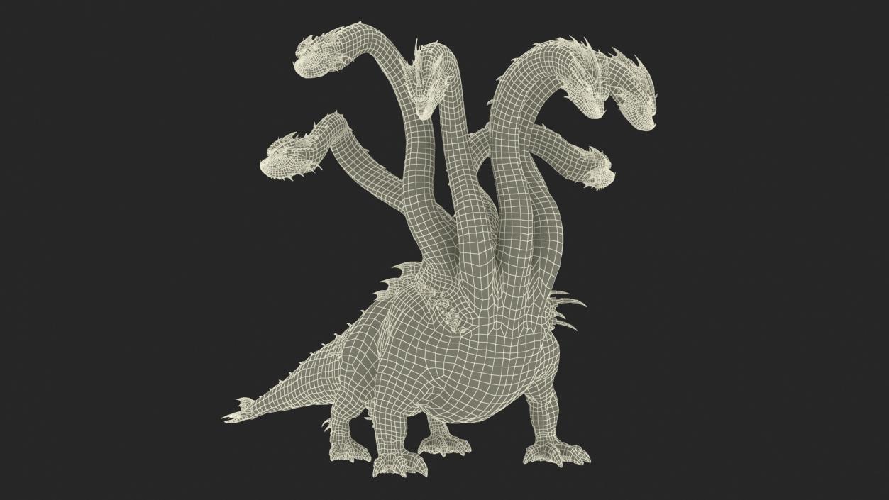 Hydra Rigged 2 3D model