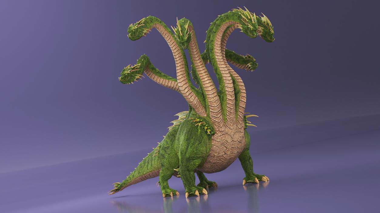 Hydra Rigged 2 3D model