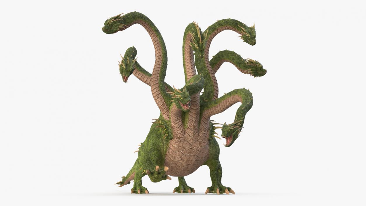 Hydra Rigged 2 3D model