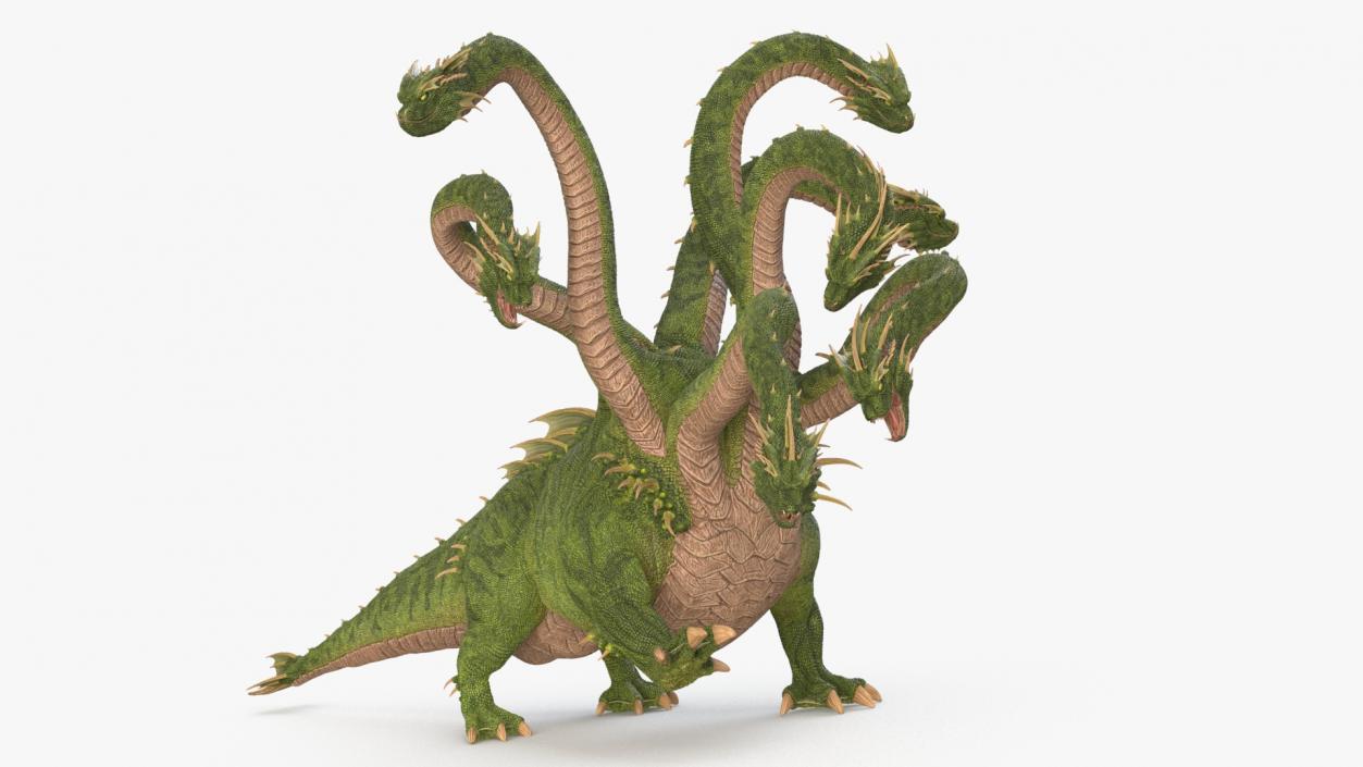 Hydra Rigged 2 3D model