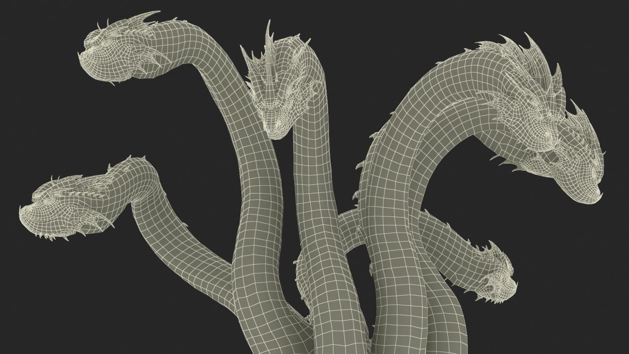 Hydra Rigged 2 3D model