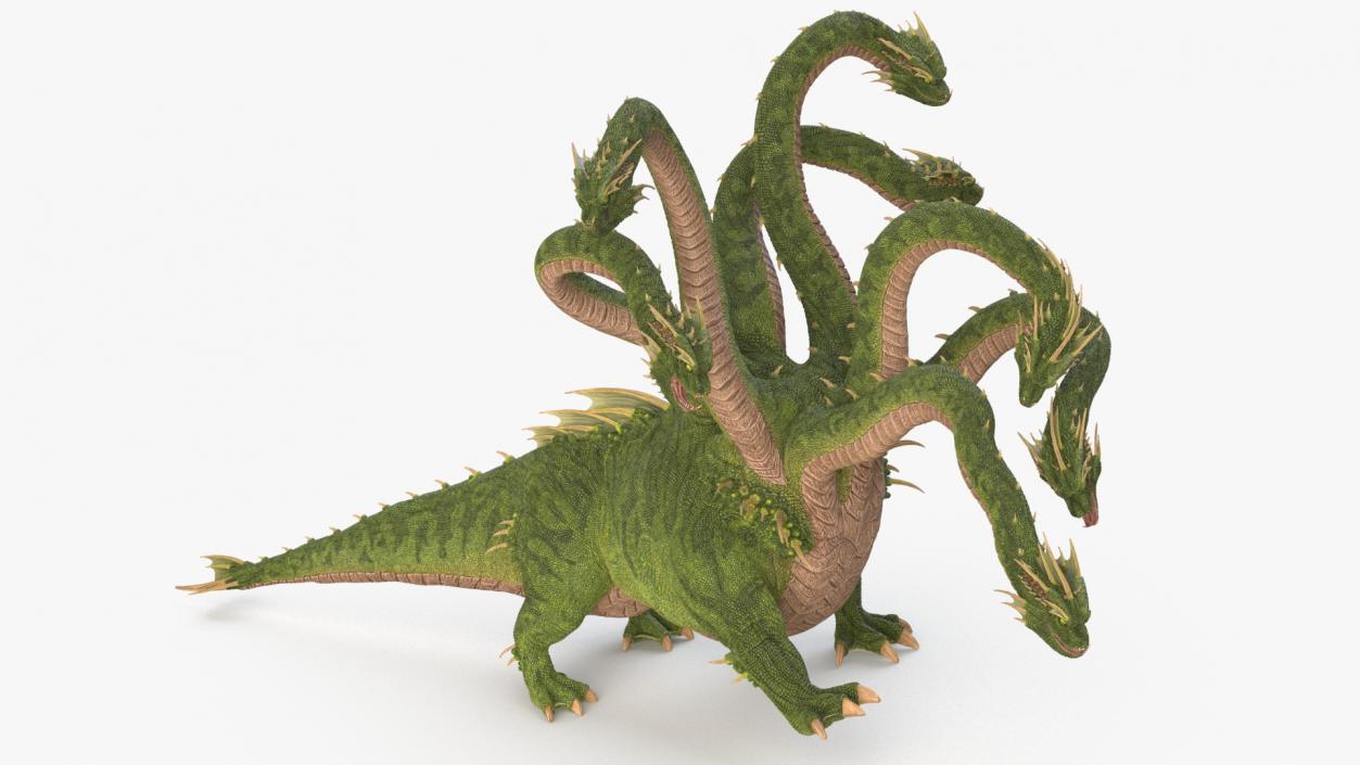 Hydra Rigged 2 3D model