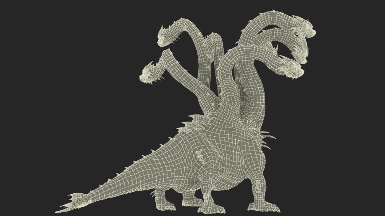 Hydra Rigged 2 3D model