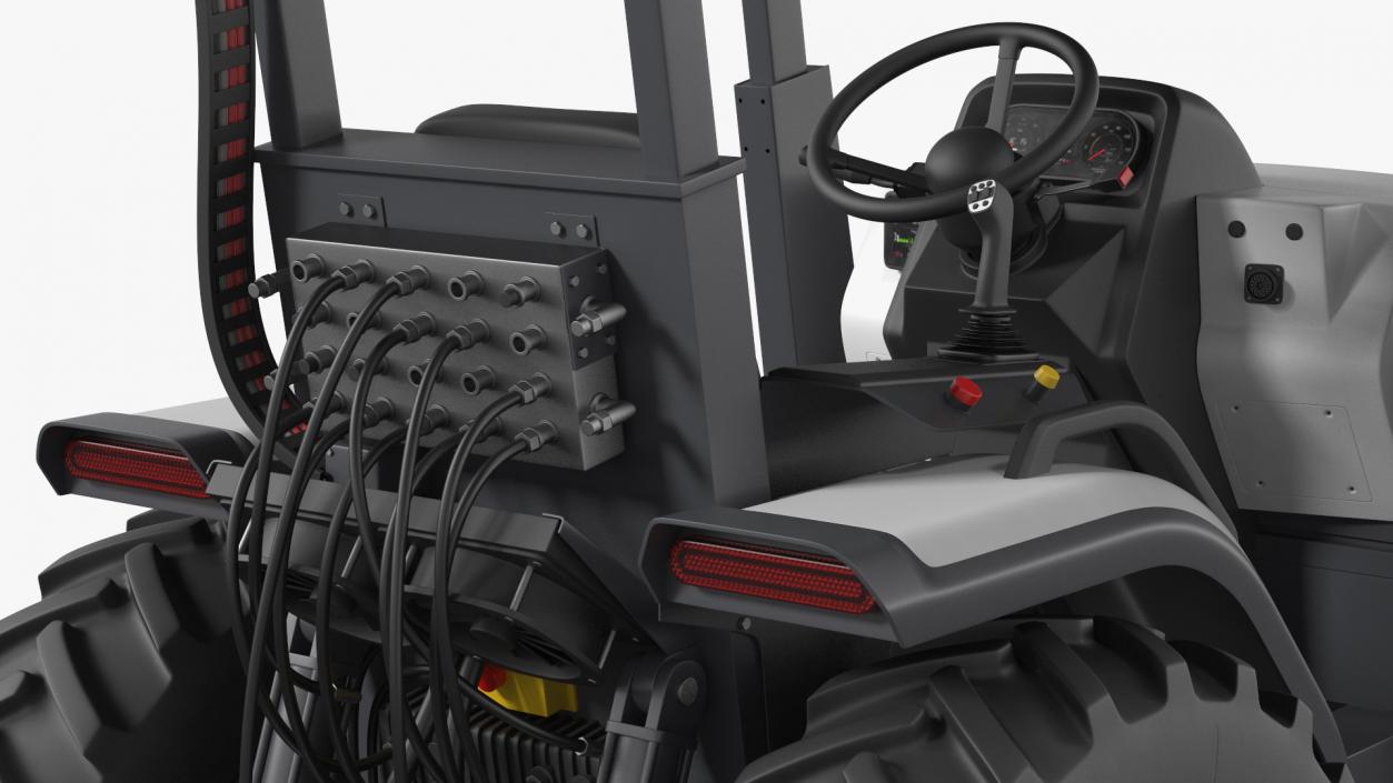 Fully Electric Tractor 3D