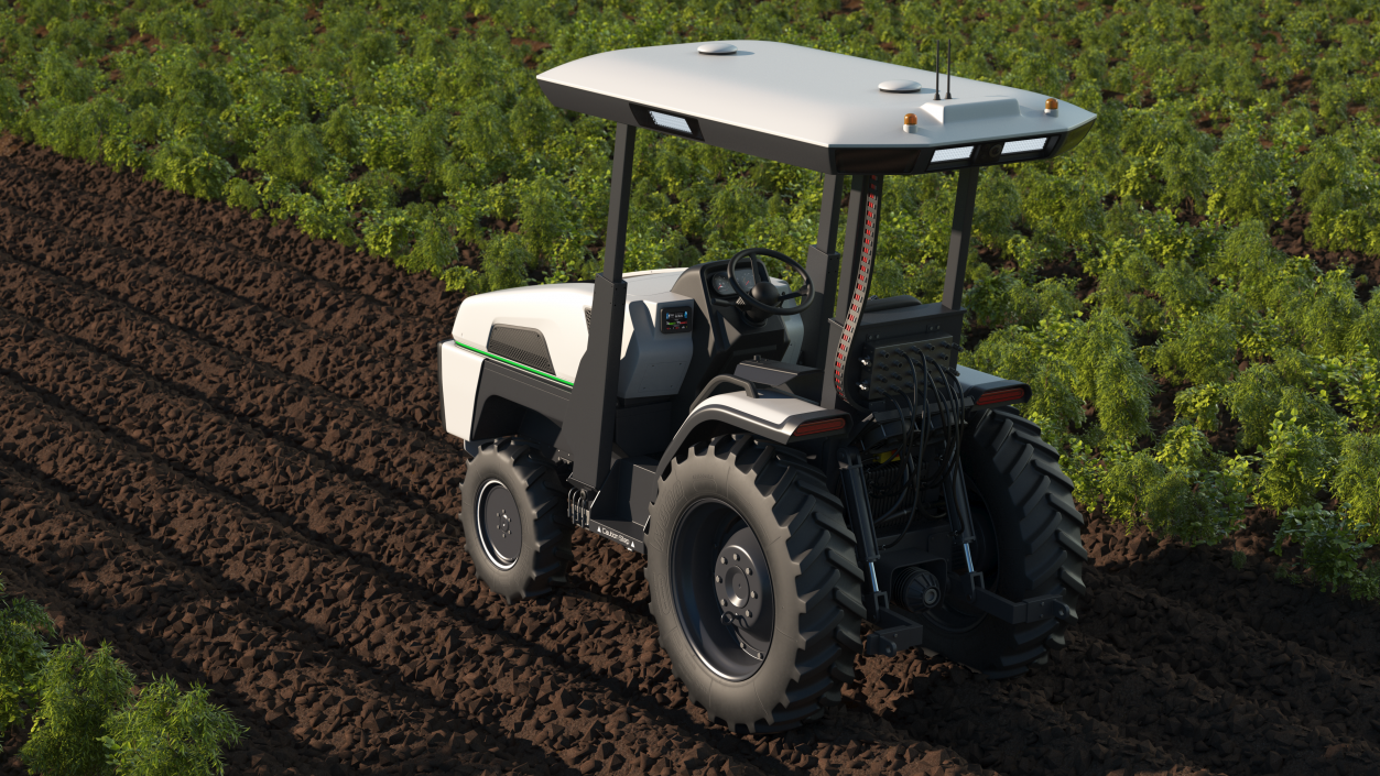 Fully Electric Tractor 3D