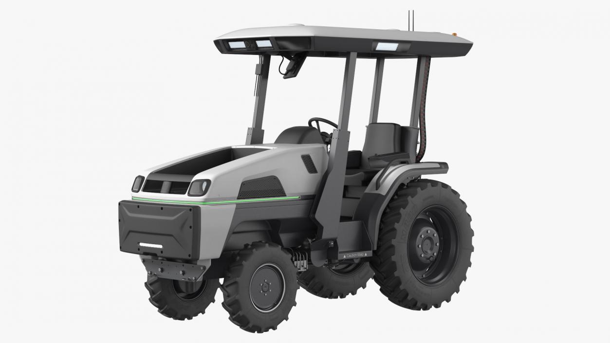 Fully Electric Tractor 3D