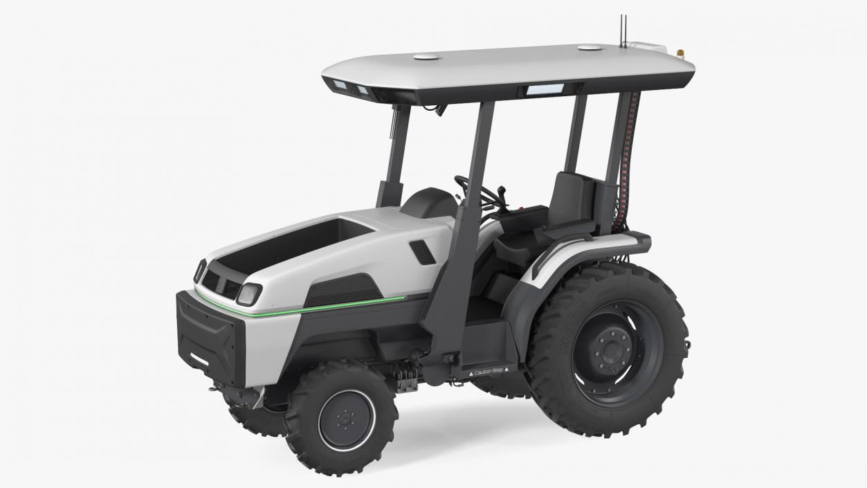 Fully Electric Tractor 3D