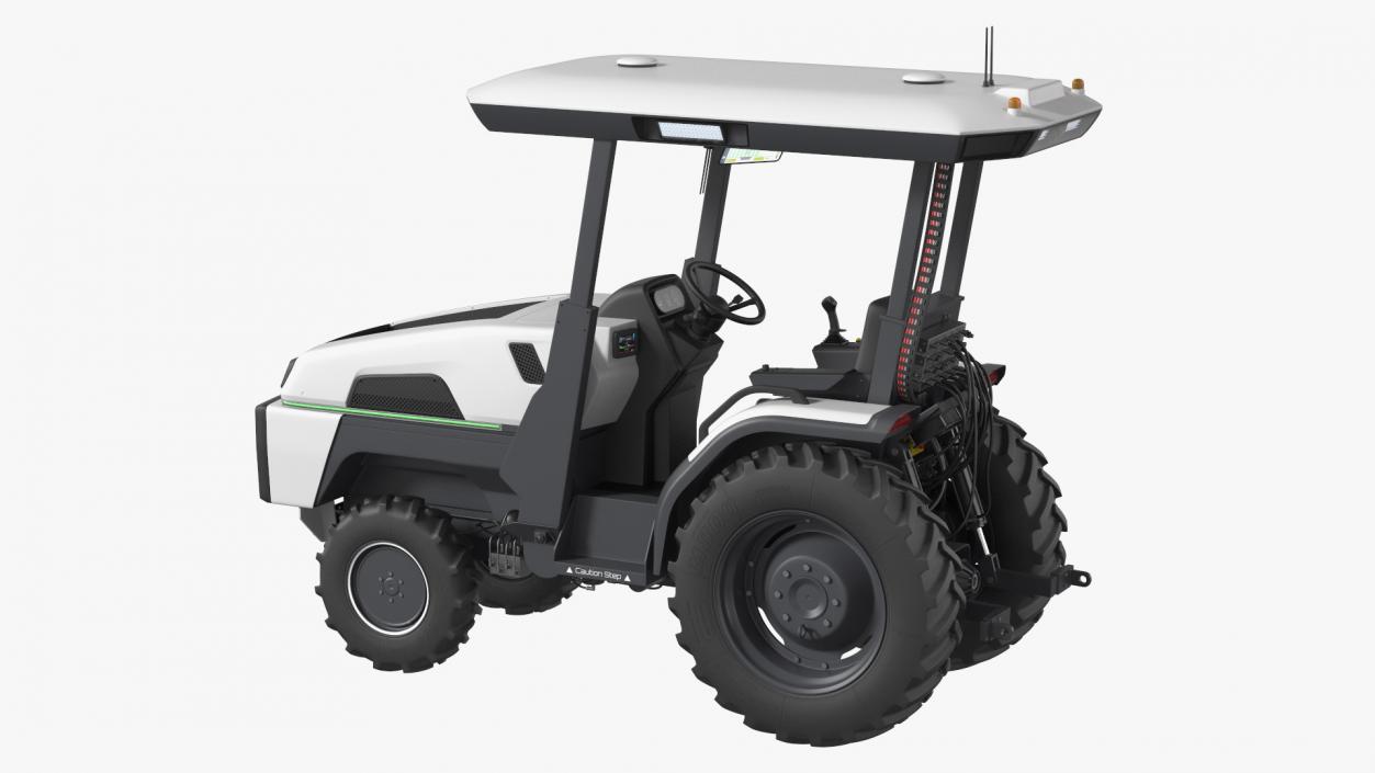 Fully Electric Tractor 3D