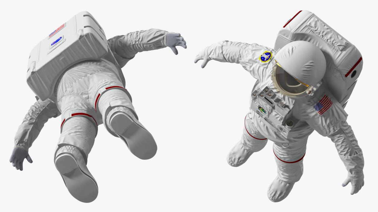 3D Astronaut Suit with Helmet