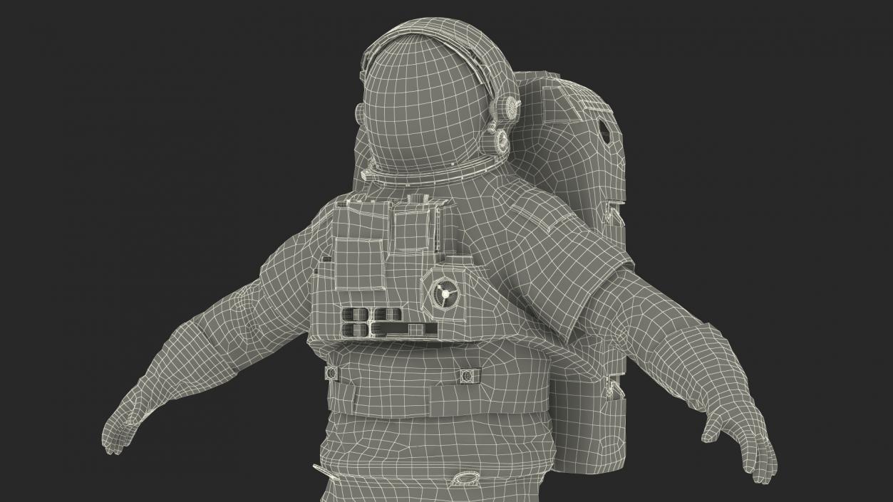 3D Astronaut Suit with Helmet