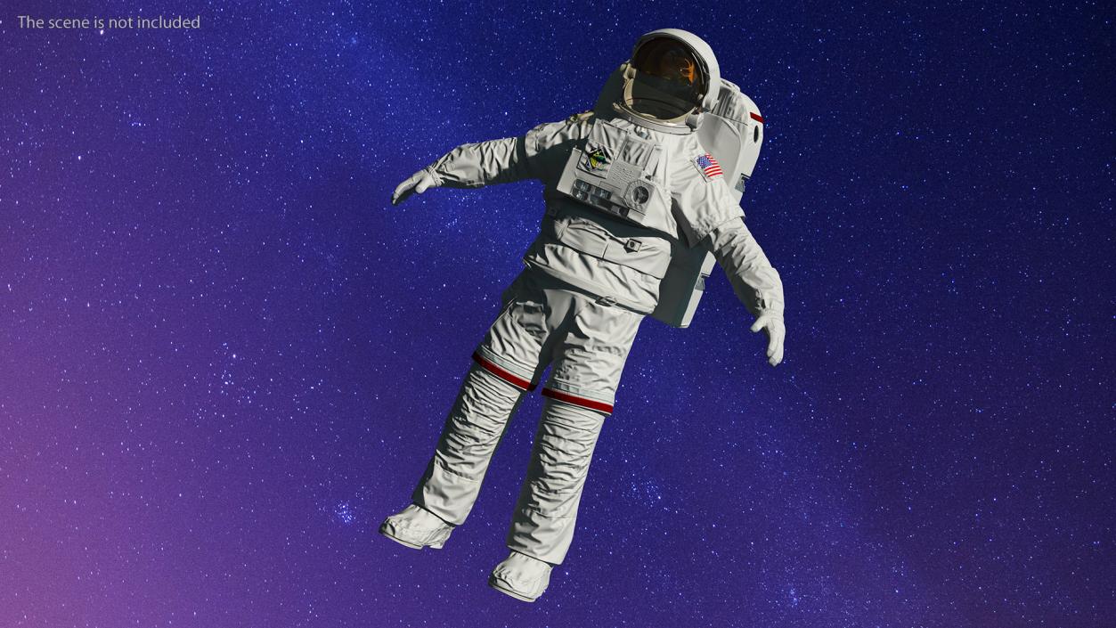 3D Astronaut Suit with Helmet