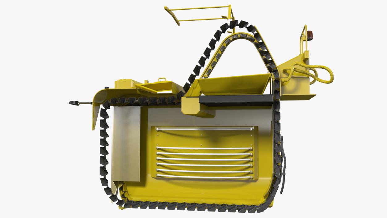 3D Grape Harvester Machine model