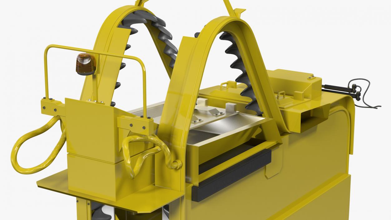 3D Grape Harvester Machine model