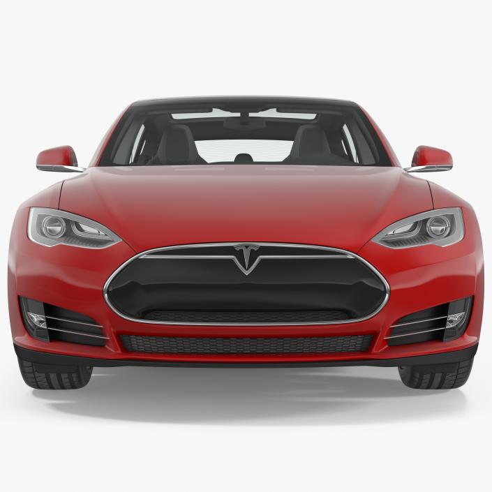 Tesla Model S 90D 2015 3D