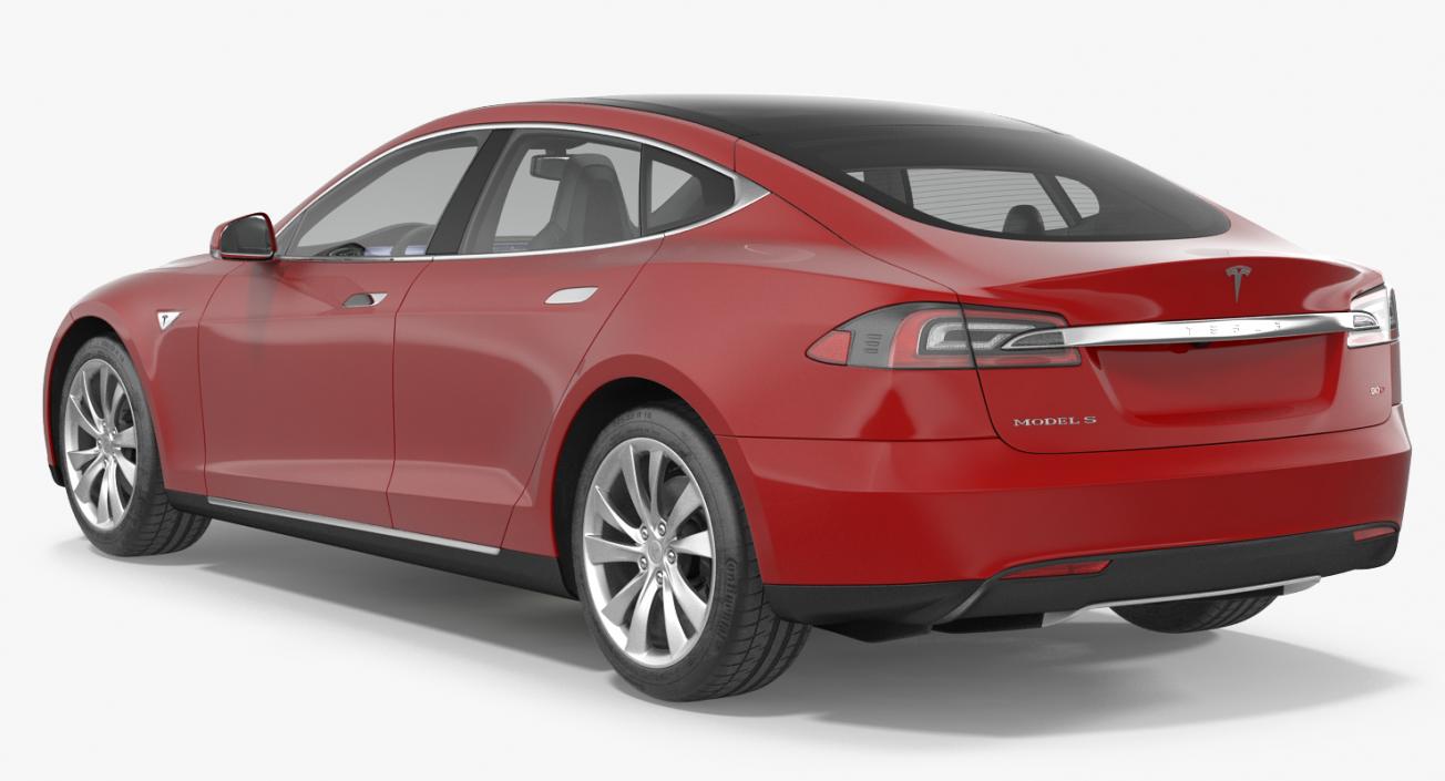 Tesla Model S 90D 2015 3D