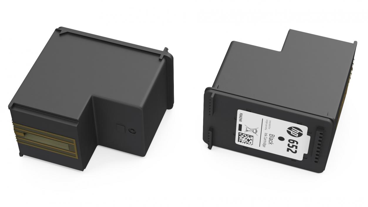 3D Ink Cartridge Hp 652 Black