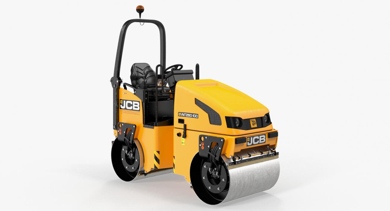 3D model Compact Tandem Vibratory Road Roller JCB