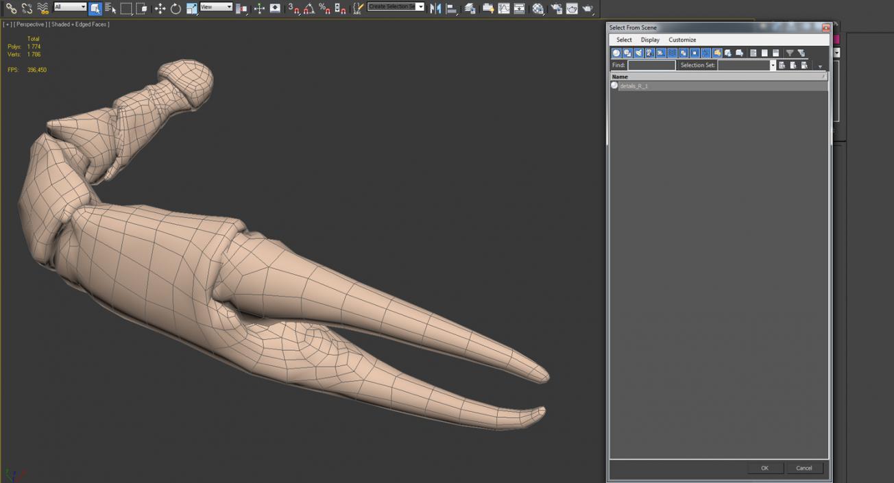 Crab Claw 3D model