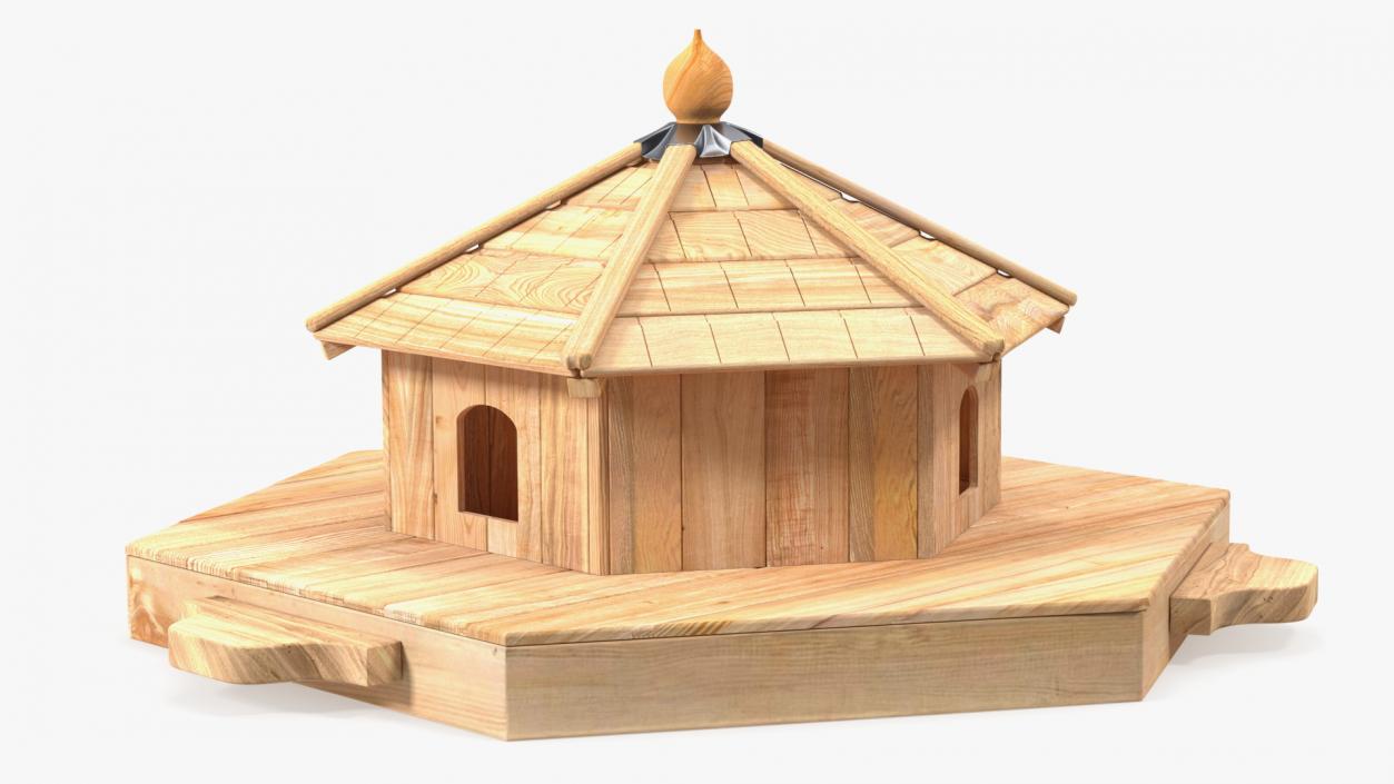 3D Floating Duck Houses Collection