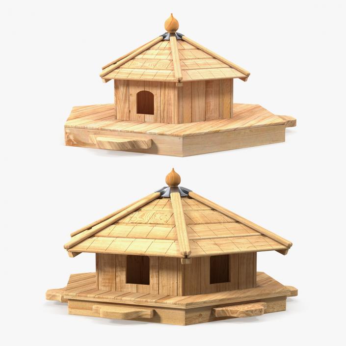 3D Floating Duck Houses Collection