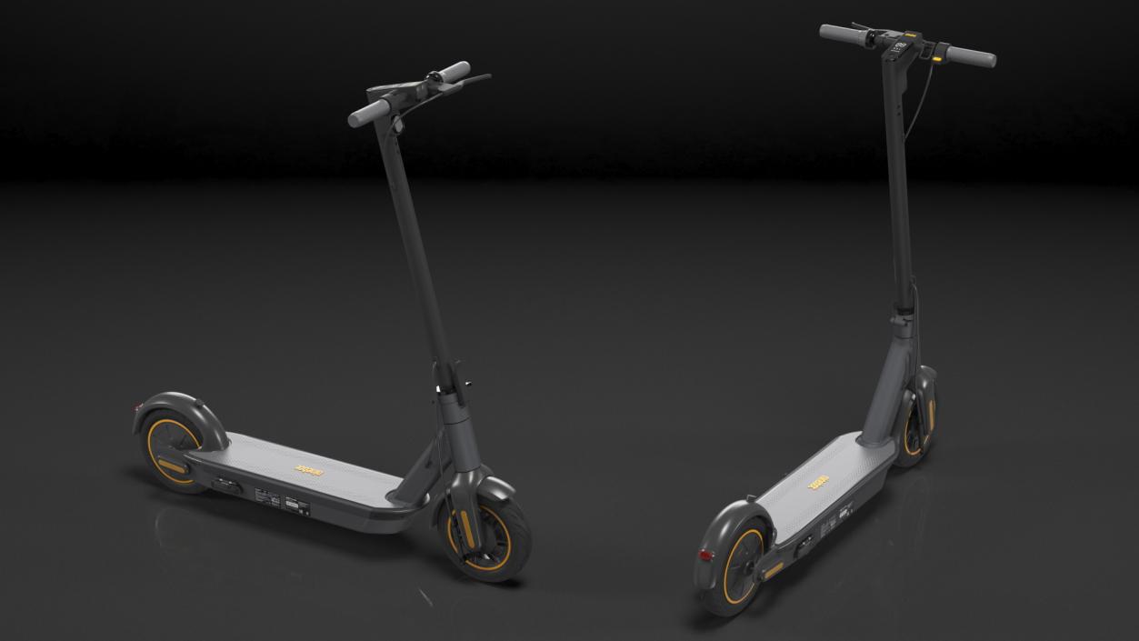 3D model Ninebot KickScooter MAX Rigged