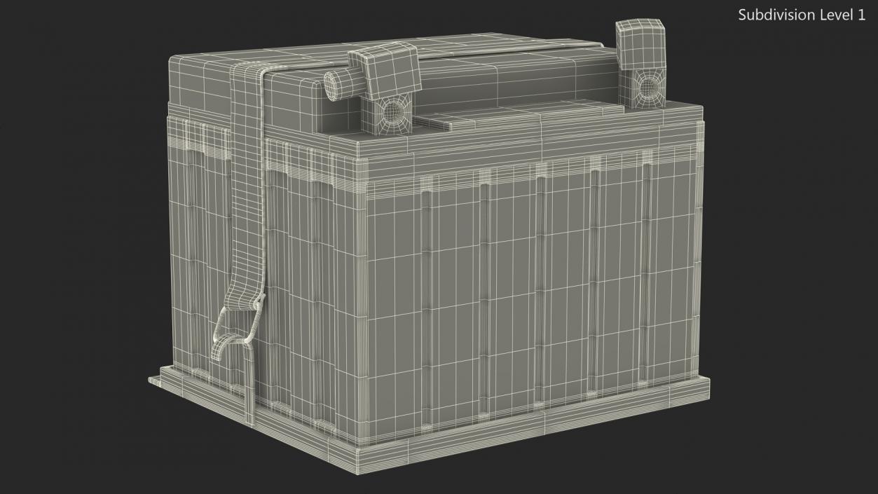 3D Battery for Water Transfer Pump 2 model