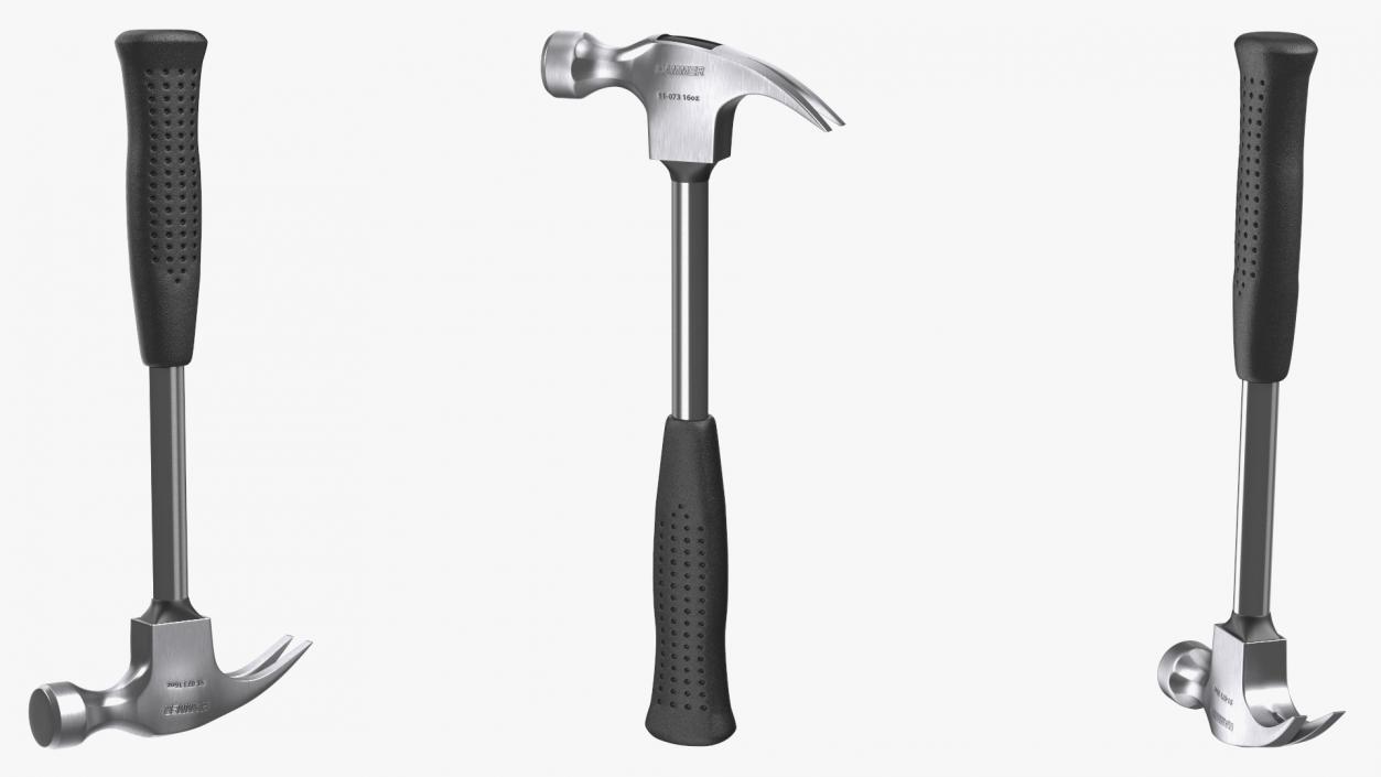 3D Steel Shaft Claw Hammer(1)