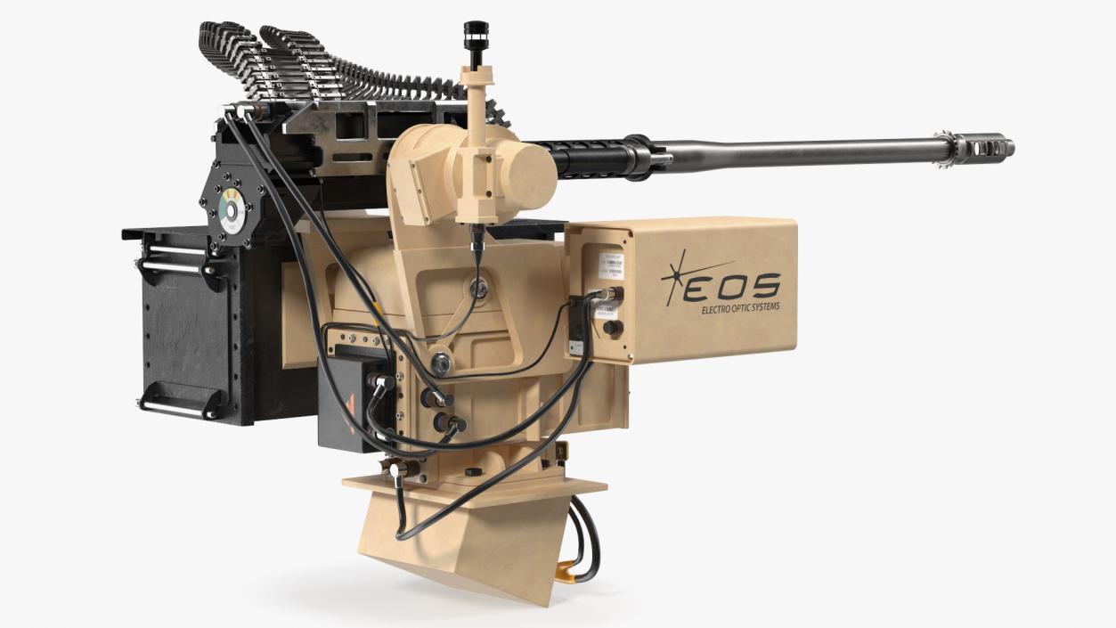 SRS 400 MK2 Electro Optic System Rigged 3D model