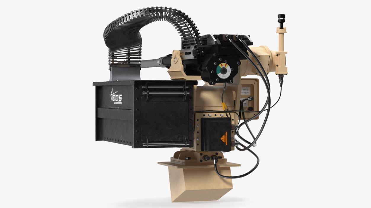 SRS 400 MK2 Electro Optic System Rigged 3D model