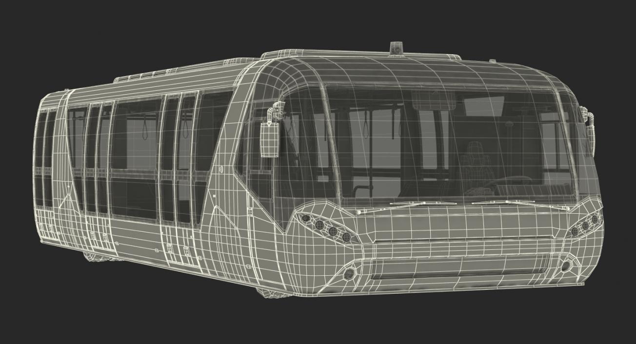 3D Airside Passenger Bus