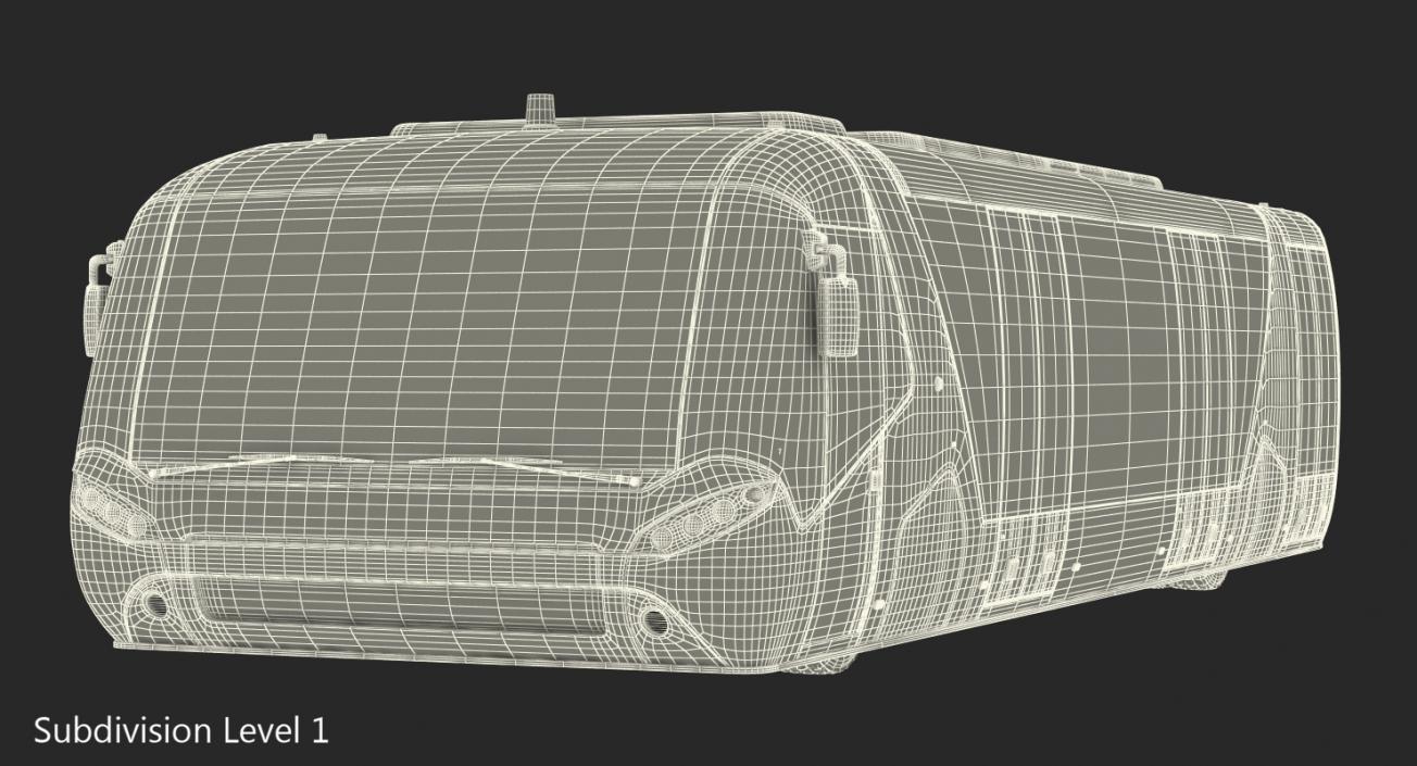 3D Airside Passenger Bus