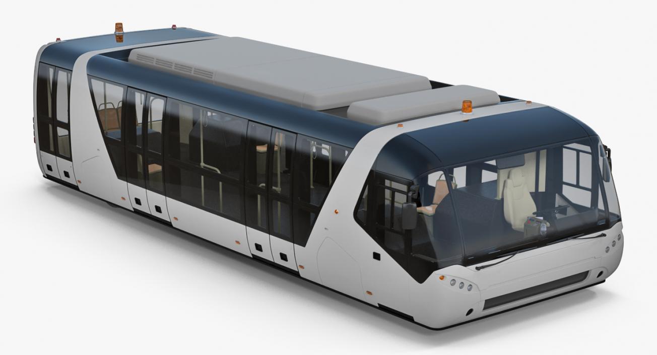 3D Airside Passenger Bus