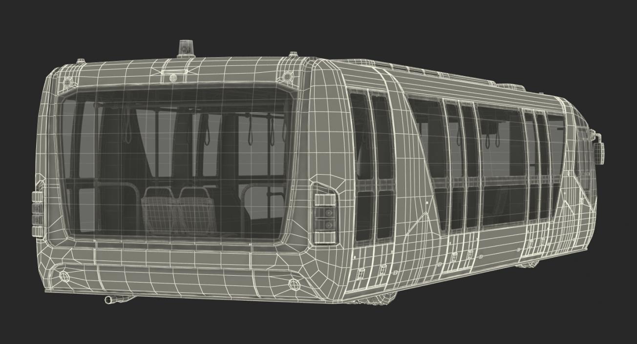 3D Airside Passenger Bus