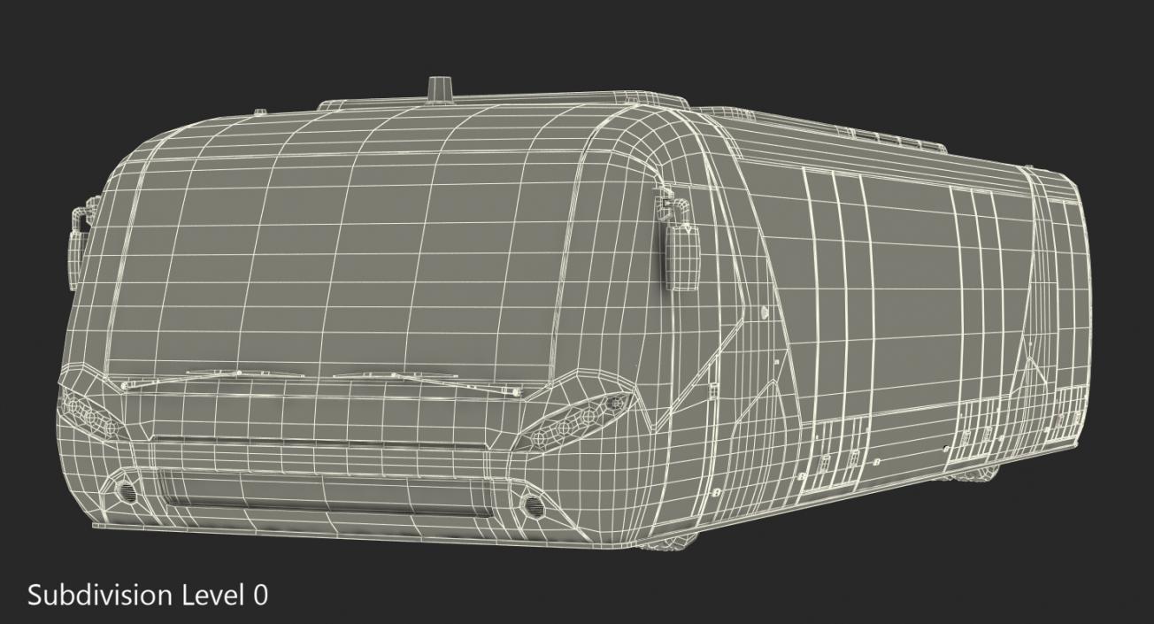 3D Airside Passenger Bus