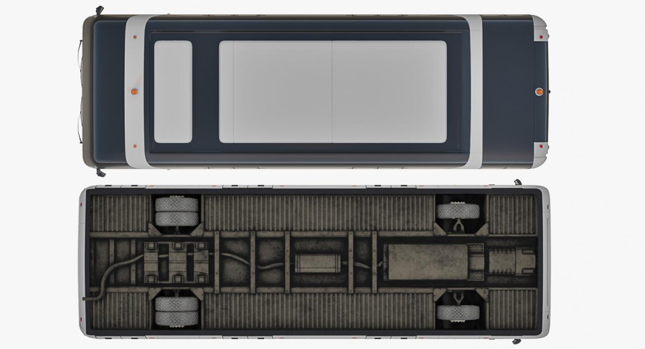 3D Airside Passenger Bus