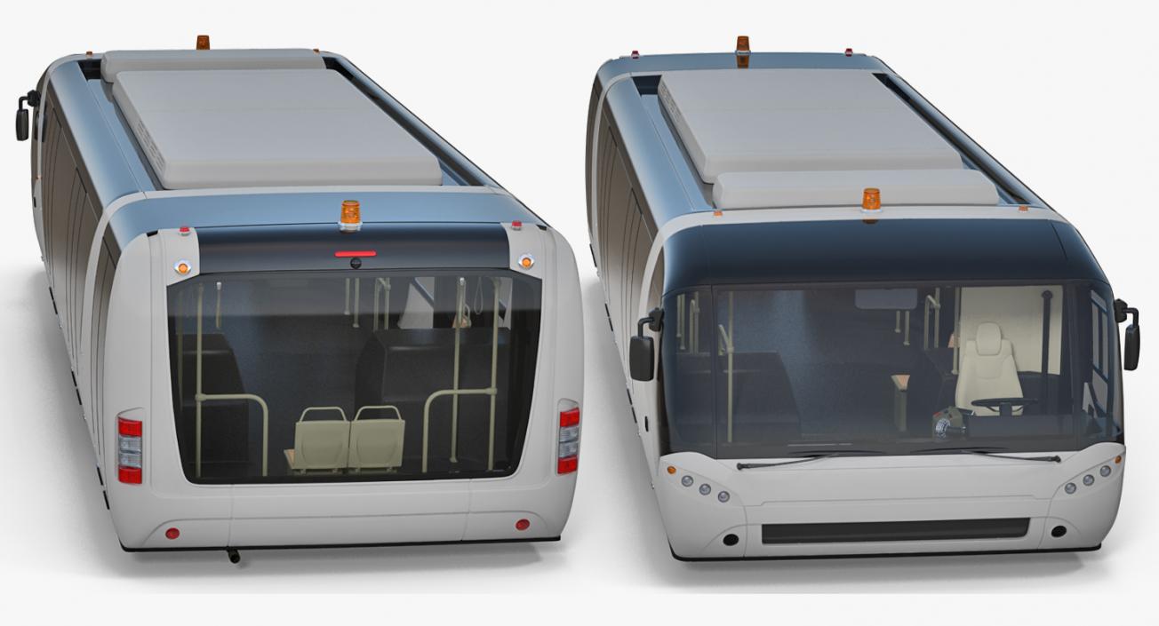 3D Airside Passenger Bus