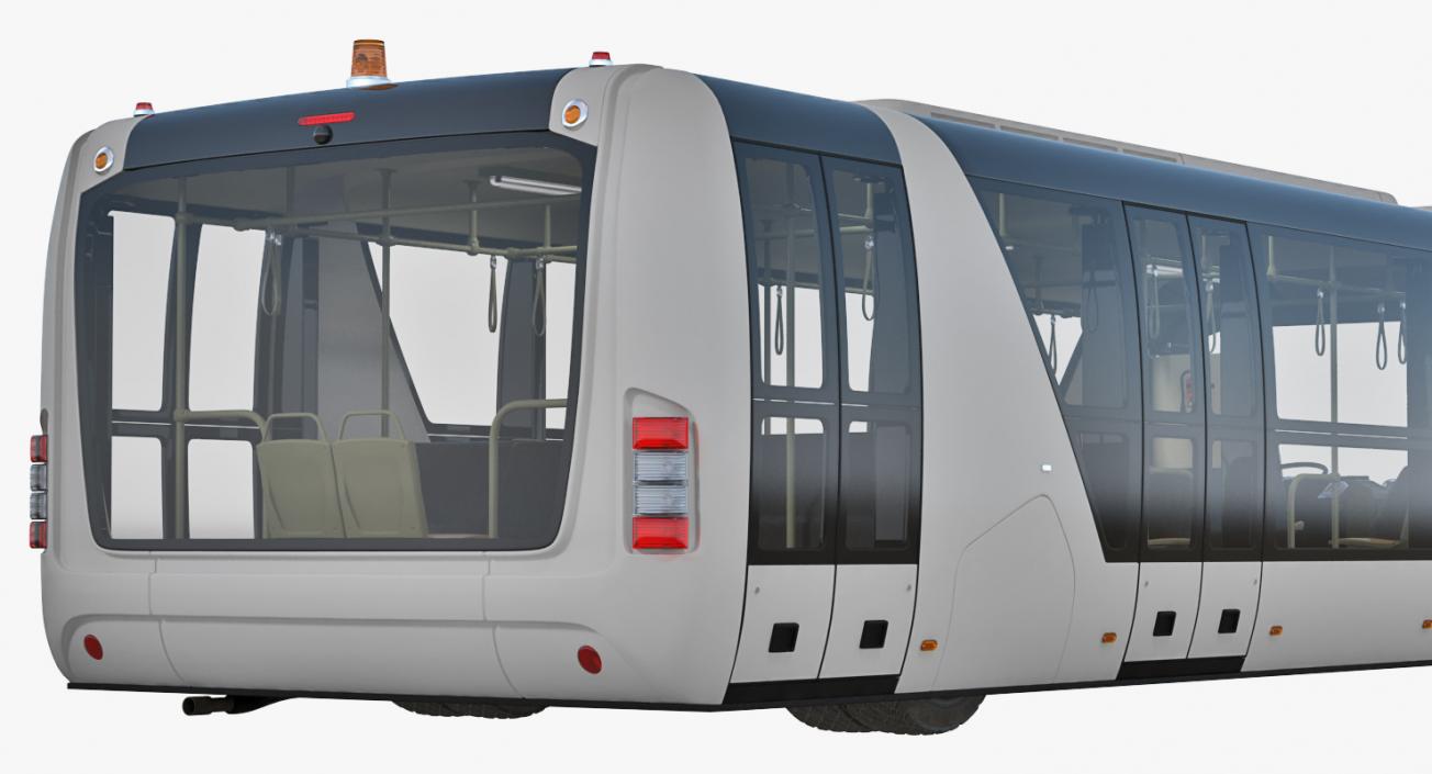 3D Airside Passenger Bus