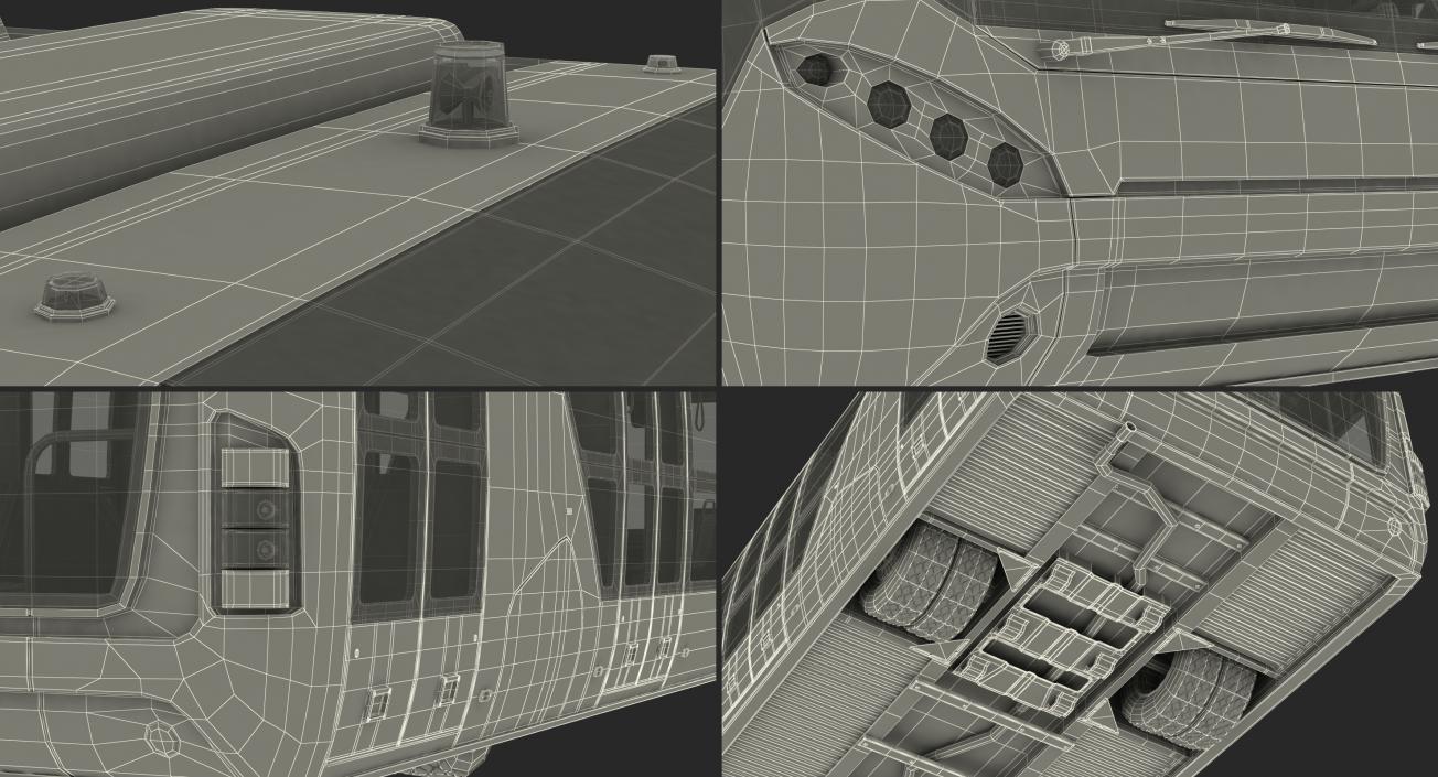 3D Airside Passenger Bus