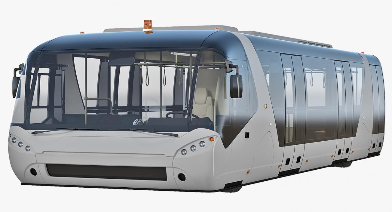 3D Airside Passenger Bus