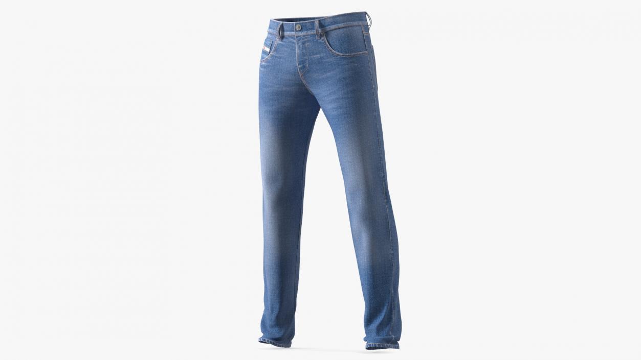 Mens Diesel Jeans Blue 3D