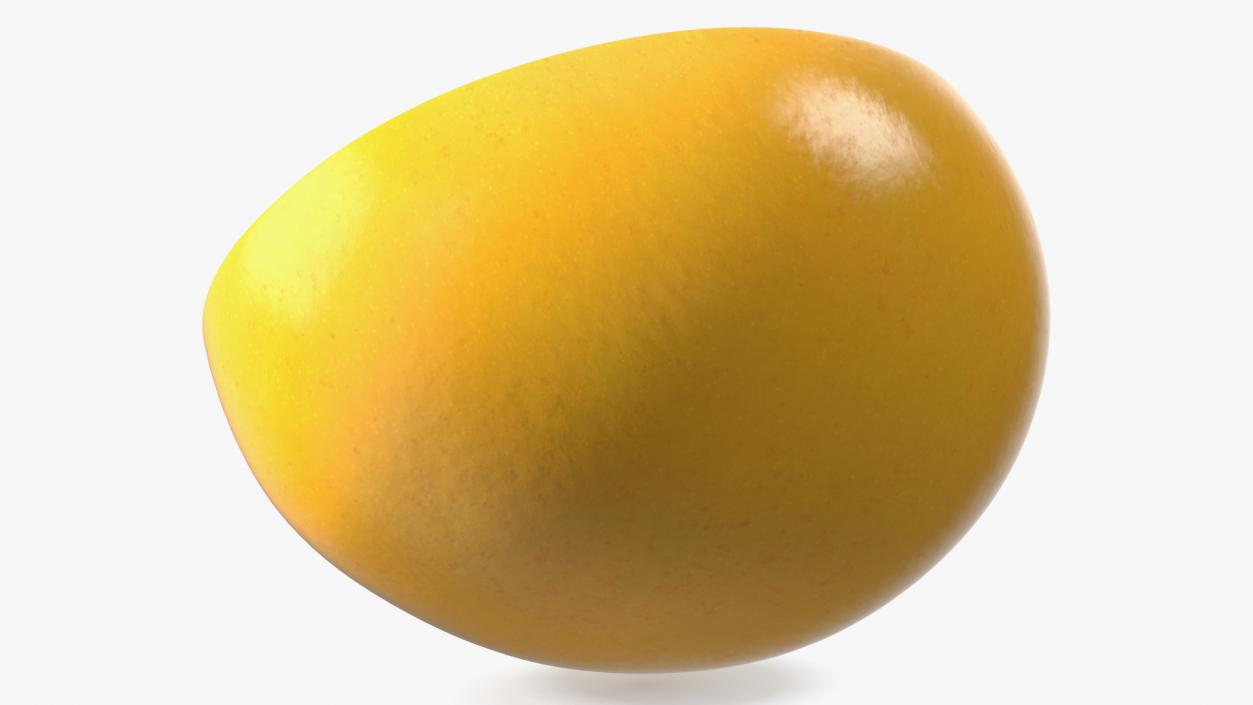 3D model Half of Mango Fuit Yellow