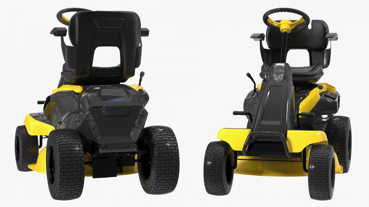 3D Electric Riding Lawn Mower